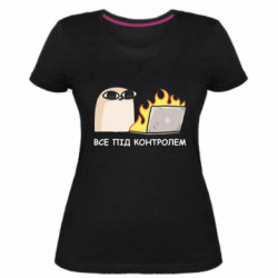 Женские стрейчевые футболки