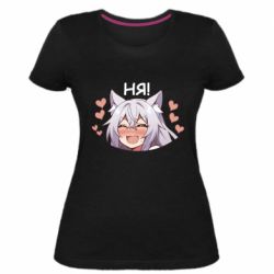 Женские стрейчевые футболки