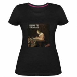 Женские стрейчевые футболки