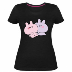 Женские стрейчевые футболки