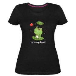 Женские стрейчевые футболки