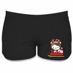 Жіночі шорти Кітті на санчатах - FATLINE Жіночі шорти Кітті на санчатах