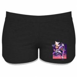 Женские шорты Луз с палисманом - FATLINE Женские шорты Луз с палисманом