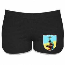 Женские шорты Шеврон БПЛА - FATLINE Женские шорты Шеврон БПЛА