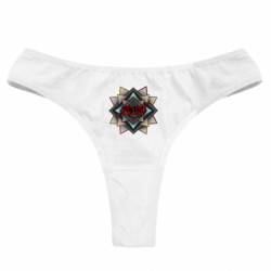 Женские трусы AC/DC Art Logo - FATLINE Женские трусы AC/DC Art Logo