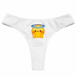 Женские трусы Angel emoji - FATLINE Женские трусы Angel emoji