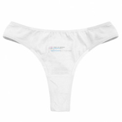 Трусы женские стринги - FATLINE