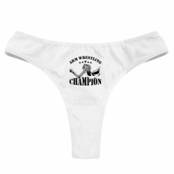 Женские трусы Arm wrestling champion - FATLINE Женские трусы Arm wrestling champion