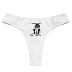 Жіночі труси Аса Autistic