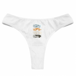 Трусы женские стринги - FATLINE