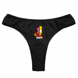 Труси жіночі стрінги - FATLINE