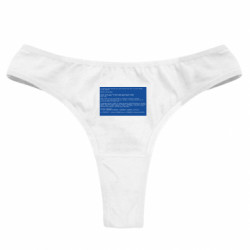 Труси жіночі стрінги - FATLINE