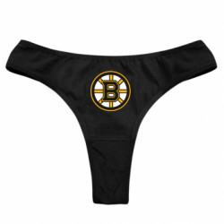 Женские трусы Boston Bruins logo - FATLINE Женские трусы Boston Bruins logo