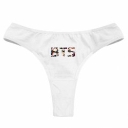 Женские трусы BTS collage - FATLINE Женские трусы BTS collage