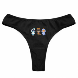 Женские трусы Чжун, Венти и Тортик - FATLINE Женские трусы Чжун, Венти и Тортик