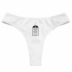 Труси жіночі стрінги - FATLINE