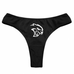 Женские трусы Dodge Hellcat SRT - FATLINE Женские трусы Dodge Hellcat SRT