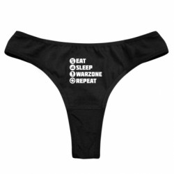 Жіночі труси Eat.Sleep.Warzone.Repeat. - FATLINE Жіночі труси Eat.Sleep.Warzone.Repeat.