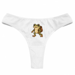 Женские трусы Hiking Frog - FATLINE Женские трусы Hiking Frog