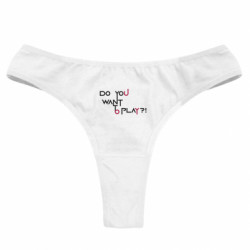 Труси жіночі стрінги - FATLINE