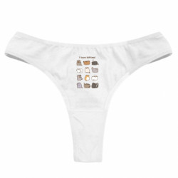 Женские трусы I Love Kitties! - FATLINE Женские трусы I Love Kitties!