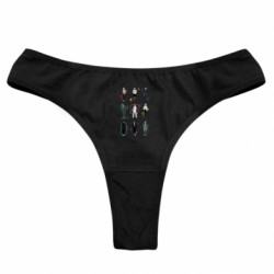 Женские трусы I love Stray Kids - FATLINE Женские трусы I love Stray Kids