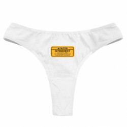 Труси жіночі стрінги - FATLINE