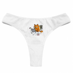 Трусы женские стринги - FATLINE