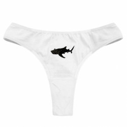 Женские трусы Китовая акула - FATLINE Женские трусы Китовая акула