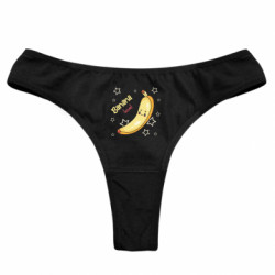 Жіночі труси Кохання банан. Смішний персонаж - FATLINE Жіночі труси Кохання банан. Смішний персонаж