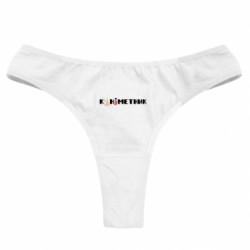 Трусы женские стринги - FATLINE