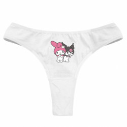 Жіночі труси Kuromi and Melody - FATLINE Жіночі труси Kuromi and Melody