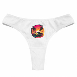 Труси жіночі стрінги - FATLINE