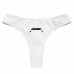 Жіночі труси Logo Metallica - FATLINE Жіночі труси Logo Metallica