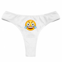 Женские трусы LOL emoji - FATLINE Женские трусы LOL emoji