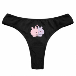 Жіночі труси Милі зайці обіймаються - FATLINE Жіночі труси Милі зайці обіймаються