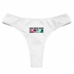 Женские трусы между нами химия - FATLINE Женские трусы между нами химия