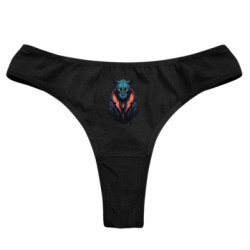 Женские трусы модная пантера - FATLINE Женские трусы модная пантера