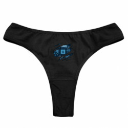 Женские трусы Motherboard through the T-Shirt - FATLINE Женские трусы Motherboard through the T-Shirt