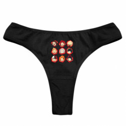 Трусы женские стринги - FATLINE