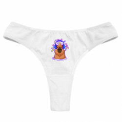 Жіночі труси Музична Капібара - FATLINE Жіночі труси Музична Капібара