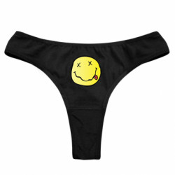 Женские трусы Nirvana Logo 3D - FATLINE Женские трусы Nirvana Logo 3D