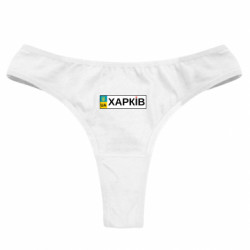 Трусы женские стринги - FATLINE