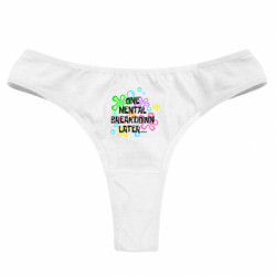Трусы женские стринги - FATLINE