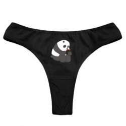 Женские трусы Панда лайк - FATLINE Женские трусы Панда лайк