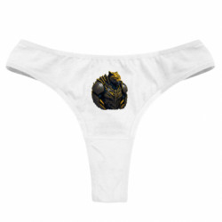 Женские трусы Пантера зверобот-трансформер - FATLINE Женские трусы Пантера зверобот-трансформер