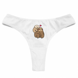 Жіночі труси Пара лінивців - FATLINE Жіночі труси Пара лінивців