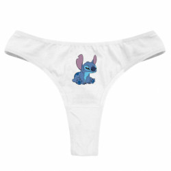 Женские трусы Подозрительный Стич - FATLINE Женские трусы Подозрительный Стич