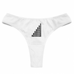 Трусы женские стринги - FATLINE