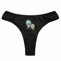 Жіночі труси Rick and Morty on style - FATLINE Жіночі труси Rick and Morty on style